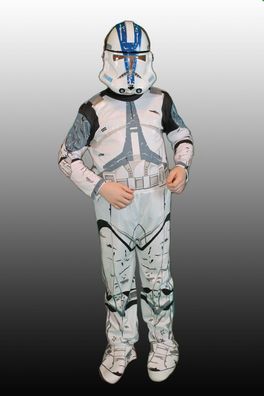 Kostüm Star Wars Clone Trooper Klon Krieger Kostüm Fasching Größe S 2. Wahl
