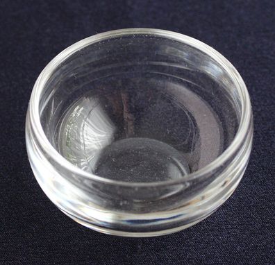 Kleine elegante runde Kristall Glas Schale