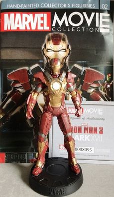 MARVEL MOVIE Collection BONUS # 2 Iron Man Mark XVII Figurine (Heartbreaker) Eaglemos