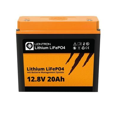 Liontron - LI-SMART-LX-12-20 - 12 Volt 20Ah LiFePO4 - Smart BMS - Bleibatterie-Ersatz