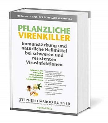 Buch „Pflanzliche Virenkiller“ natürliche Heilmittel bei resistenten Virusinfektionen