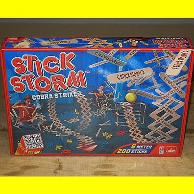 Stick Storm Classic mit 200 Sticks und 33 Verbinder / 6 Meter - Neu ! ovp