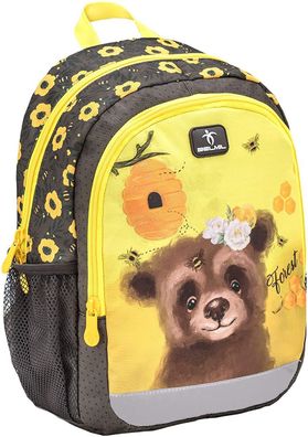 Belmil Kiddy Kinder Rucksack Bear 3-6 Jahre Bag Kindergarten Honig Forest Animal