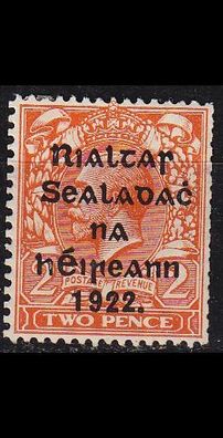 IRLAND Ireland [1922] MiNr 0014 II ( * / mh )
