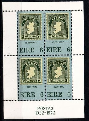 IRLAND Ireland [1972] MiNr 0286 Block 1 ( * */ mnh ) Briefmarken