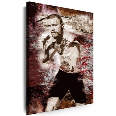 Wandbilder Sport Conor McGregor UFC MMA Boxen Leinwandbilder XXL Top