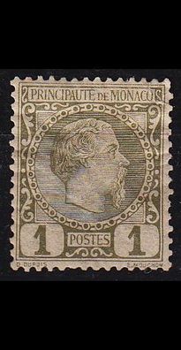 MONACO [1885] MiNr 0001 ( * / mh )