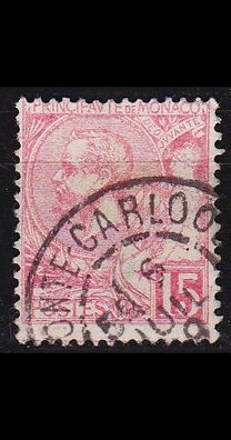 MONACO [1891] MiNr 0015 ( O/ used )