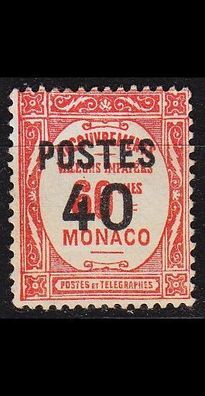 MONACO [1937] MiNr 0156 ( oG/ no gum )