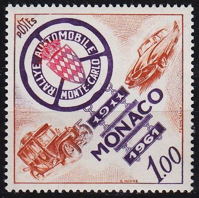 MONACO [1961] MiNr 0665 ( * */ mnh ) Auto