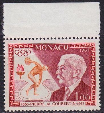 MONACO [1963] MiNr 0738 ( * */ mnh ) Sport