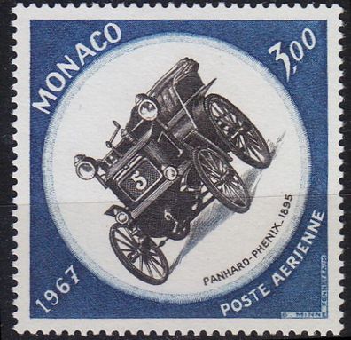 MONACO [1967] MiNr 0862 ( * */ mnh ) Auto