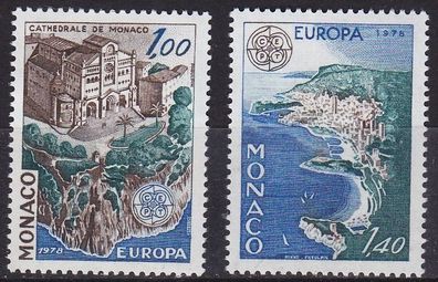 MONACO [1978] MiNr 1319-20 ( * */ mnh ) CEPT