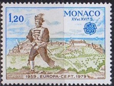 MONACO [1979] MiNr 1375 ( * */ mnh ) CEPT