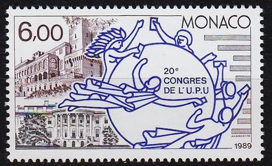 MONACO [1989] MiNr 1939 ( * */ mnh ) UNO