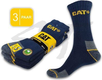 CAT® Caterpillar REAL WORK Arbeitssocken Business Socken Strümpfe 41 42 43 44 45