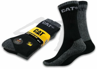 10 Paar CAT® Caterpillar THERMO WORK Arbeitssocken Warme Winter Thermo Socken