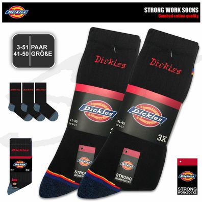 Dickies® Herren Arbeitssocken Business Socken Strong Work Socken Socks Strümpfe