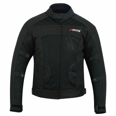 Airmesh Herren Textiljacke, leichte Motorrad Sommerjacke kurz und luftig