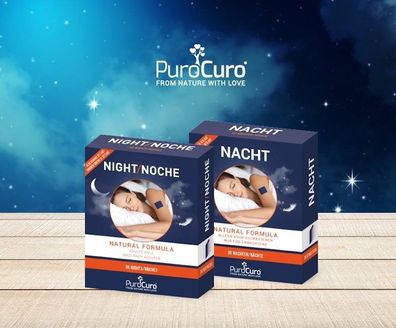 Purocuro Schlafpflaster - Einschlafen, durchschlafen, besser schlafen
