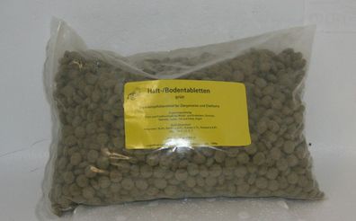 1000g Haft/ Bodentabletten - Futter Tabletten - Zierfischfutter - Welse - Garnelen -