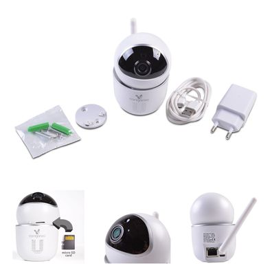 Cangaroo Babyphone Hype, Wi-Fi/ Lan Kamera, 360° Drehung, LED-Infrarot Nachsicht