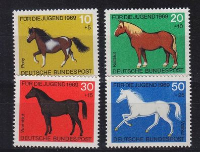 Germany BUND [1969] MiNr 0578-81 ( * */ mnh ) Tiere