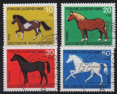 Germany BUND [1969] MiNr 0578-81 ( O/ used ) Tiere