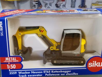 SIKU Neuheit 2021 Wacker Neuson ET65 Kettenbagger Art. 3559
