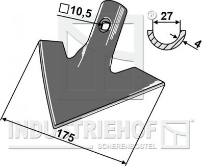 Hackschar 101.1552-B