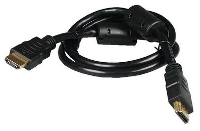 HighSpeed HDMI Kabel, HDMI 1.4, 1m, 3D, HDCP, 4K/ UHD, ARC, CEC, HEC