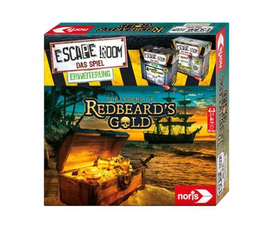 Noris 606101797 Escape Room The Legend of Redbeard's Gold Erweiterung Spiel NEU