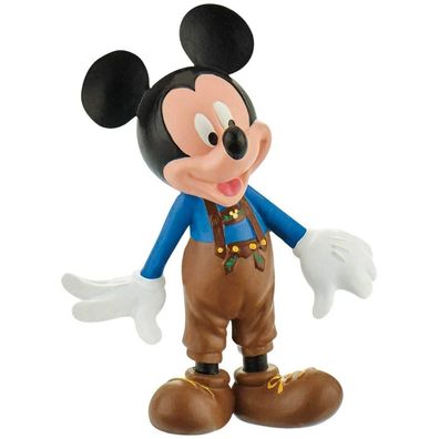 Disney Mickey Mouse Spielfigur Mickey in Lederhose Sammelfigur NEU NEW