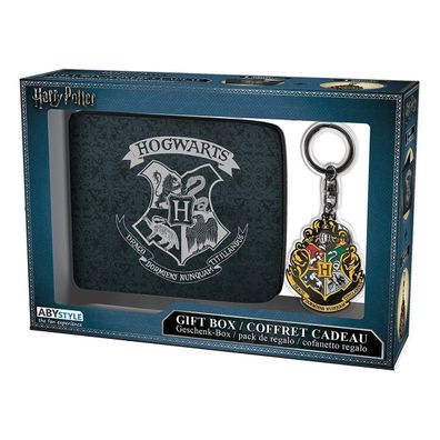 HARRY POTTER Geschenkset Geldbörse Schlüsselanhänger Hogwarts keychain Wallet