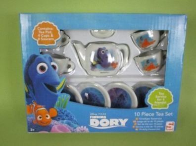 Kinder Teeservice 10 teilig Disney Finding Dory Porzellan Geschirr Spielküche