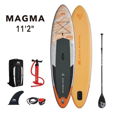 Aqua Marina Magma 2021 340 x 84 x 15cm - aufblasbares SUP Komplett-Set