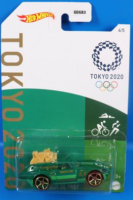 Mattel Hot Wheels Olympics Serie Tokyo 2020 Olympia car 4/5 Tour de Fast