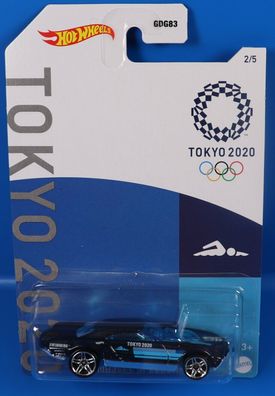 Mattel Hot Wheels Olympics Serie Tokyo 2020 Olympia car 2/5 Muscle Speeder