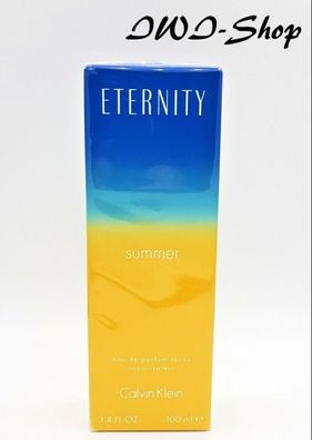 Calvin Klein Eternity Summer 2017 Eau de Parfum for Her Woman EdP Neu OVP 100 ml