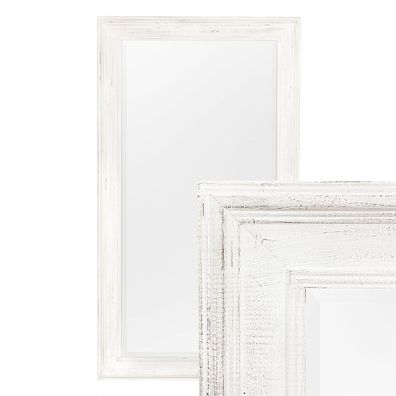 Spiegel ALAN Shabby-Weiß ca. 200x110cm Barock Ganzkörperspiegel Flurspiegel