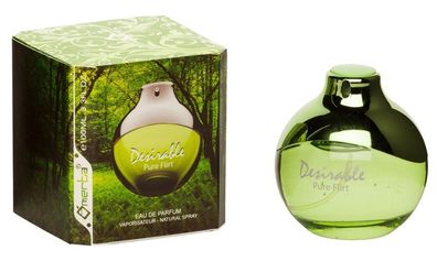 Eau de Parfum for woman 100ml Desirable Pure Flirt OMERTA Parfüm Frauenduft