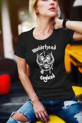 T-Shirt Damen-motorhead - england