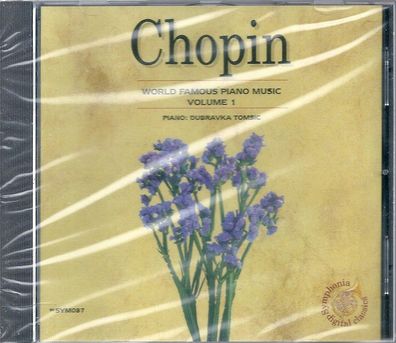 CD: Chopin - World famous Piano Music Vol. 1 - Tring SYM037