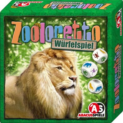 Abacus Spiele 06121 Zooloretto Würfelspiel Game Spiel