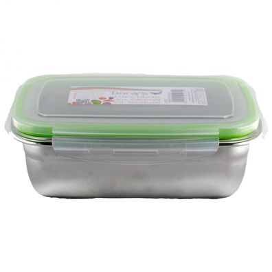Dora´s Lunchbox aus Edelstahl 850 ml mit Deckel aus Kunststoff