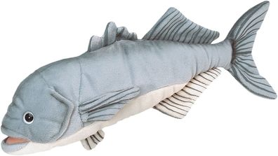 Bauer Spielwaren 14066 - Blickfänger - Plüschtier Blaubarsch (43cm) Fisch Plüsch