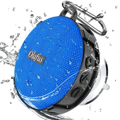 Wasserdichter Bluetooth-Lautsprecher, Tragbarer Kabelloser Bad-Lautsprecher