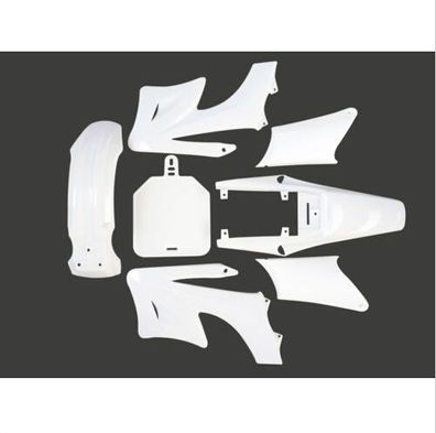 Pocketbike 2 Takt Mini Cross KDX Orion Verkleidungs SET - Weiß