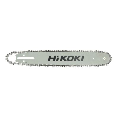 HiKOKI Sägekette + Schiene Combo-Pack, Ersatzschwert + Kette für Kettensäge, 3/8"