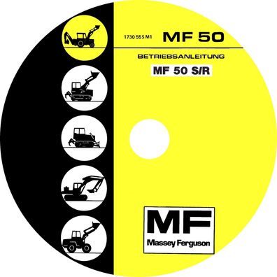 Betriebsanleitung für die Massey Ferguson MF 50 Baumaschine